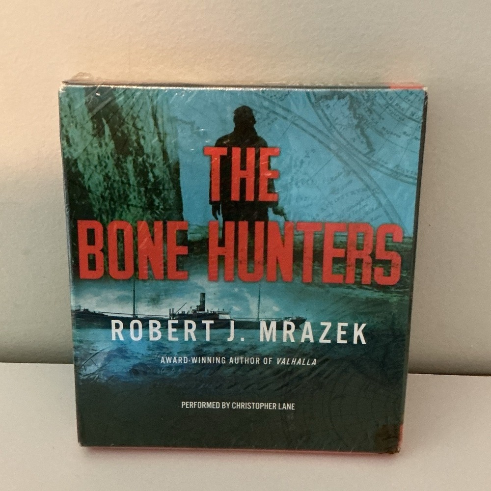 The Bone Hunters by Robert J. Mrazek Preformed By Christopher Lane New/sealed